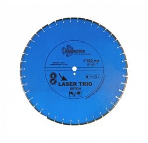 Диск алмазный отрезной 600x25,4x12 Trio Diamond Лазер бетон 380600