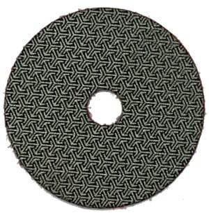 Алмазный гибкий шлифовальный гальванический круг "Черепашка" Hilberg 100 мм № 100, 560100