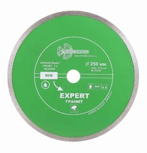 Диск алмазный отрезной 250x25,4  Сплошной Эксперт Гранит hot press EG357