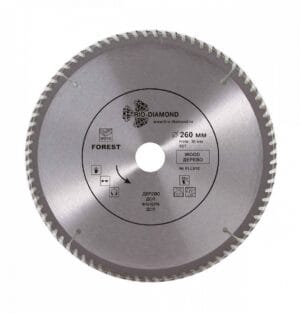 Диск пильный 260x30x80Т FLL810