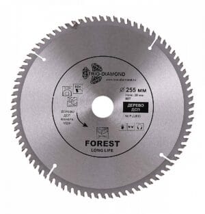 Диск пильный 255x30x80Т FLL833