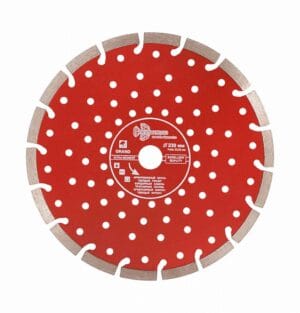 Диск алмазный отрезной 230x22,23 Сегментный серия Grand hot press GUS726