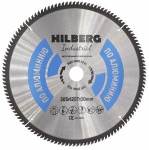 Диск пильный Hilberg Industrial Алюминий 305x30x120Т HA305