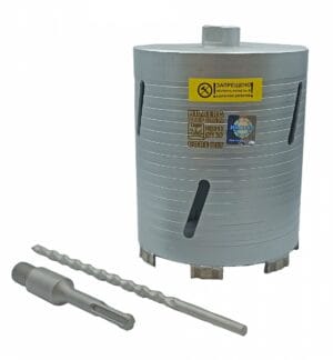 Коронка алмазная по бетону 130x150 мм Hilberg Laser Deep Drill HD313