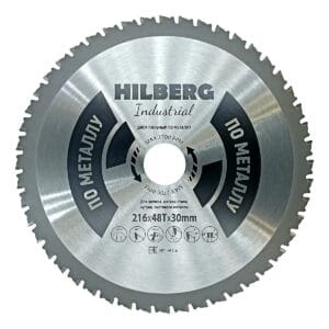 Диск пильный Hilberg Industrial Металл 216x30x48Т HF216