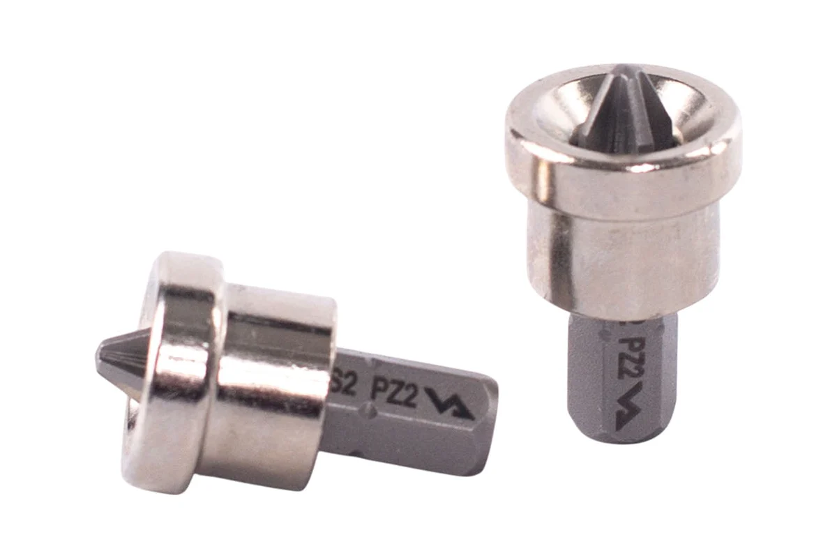 Биты магнитные с ограничителем PZ2 25 мм 2 шт VIRA 554504 — изображение 5