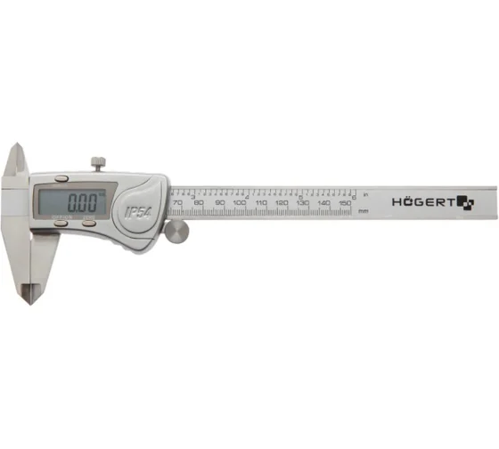 Электронный штангенциркуль HOEGERT TECHNIK 150 мм, BMC HT4M274