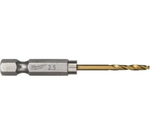 Сверло по металлу RedHEX HSS-G TiN (2 шт; 2.5х19х62 мм) Milwaukee 48894704