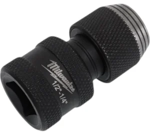 Переходник с 1/2" квадратный хвостовик на 1/4"HEX Milwaukee 4932471828
