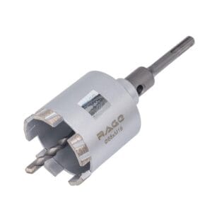 Коронка алмазная по бетону 68 мм с верхним пылеотводом RAGE 559551