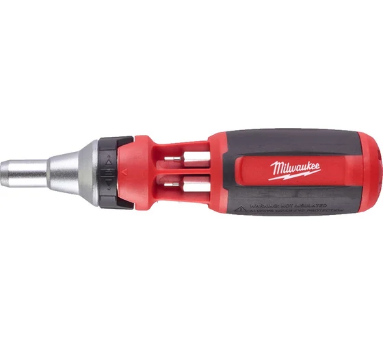 Отвертка с трещоткой Milwaukee HEX, 9 в1 4932471599