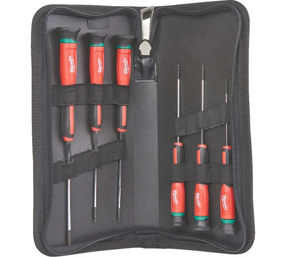 Набор отверток для точной механики Milwaukee TORX 6 шт 4932471870 — изображение 2