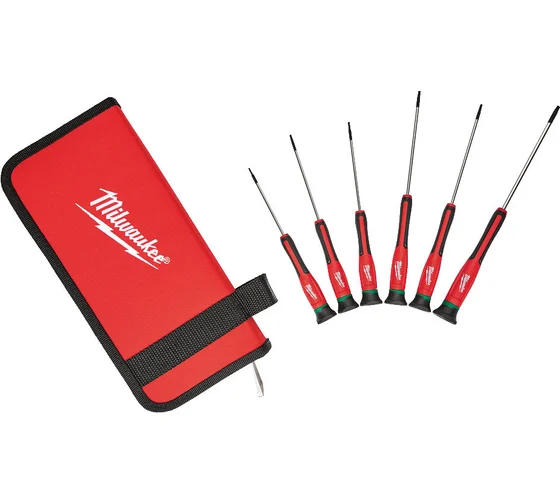 Набор отверток для точной механики Milwaukee TORX 6 шт 4932471870 — изображение 3