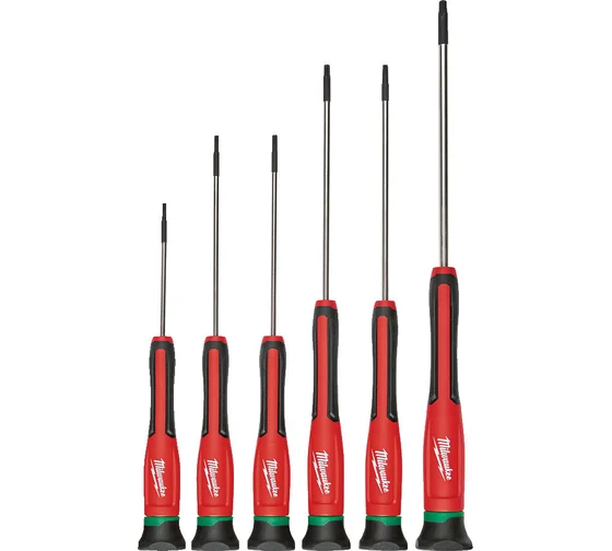 Набор отверток для точной механики Milwaukee TORX 6 шт 4932471870