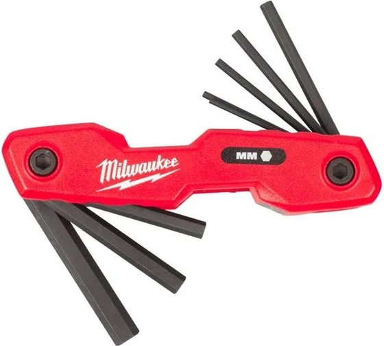 Набор из 8 складных Hex ключей Milwaukee,1.5-8мм 4932480978 — изображение 3