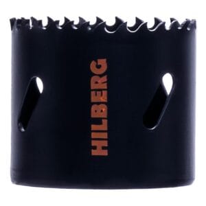 Коронка биметаллическая по металлу 51мм крупный зуб Hilberg Bi-Metal Cobalt 8% (М42) CML051