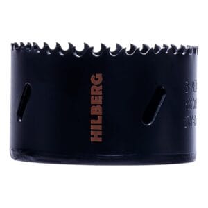 Коронка биметаллическая по металлу 73мм крупный зуб Hilberg Bi-Metal Cobalt 8% (М42) CML073