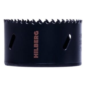 Коронка биметаллическая по металлу 76мм крупный зуб Hilberg Bi-Metal Cobalt 8% (М42) CML076
