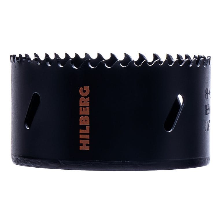Коронка биметаллическая по металлу 83мм крупный зуб Hilberg Bi-Metal Cobalt 8% (М42) CML083