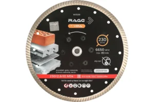 Диск алмазный 230 мм турбо с фланцем М14 Rage by VIRA 603230