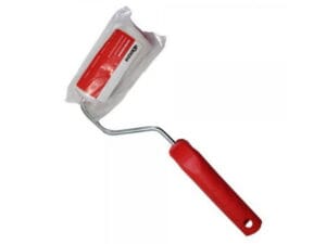 Валик малярный Derzhi Мастер, в сборе, велюр, ворс 4мм, 30х100мм, 8203-63010