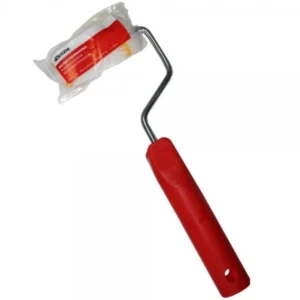 Мини-валик малярный в сборе Derzhi Мастер полиакрил, ворс 7 мм, 15х70 мм, 8202-607