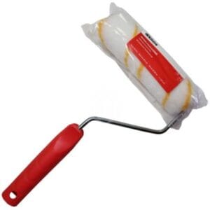 Валик малярный Derzhi Мастер в сборе полиакрил, ворс 10 мм, 30х100 мм, 8202-63010