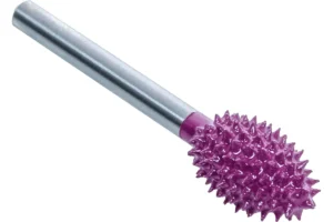 Борфреза игольчатая Hilberg хв-к 3.2мм, тип Пламя 9.5х12.7мм, L=38мм, BF32-F201