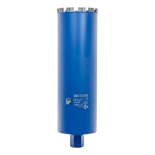 Коронка алмазная по бетону 132*450 Trio-Diamond New Formula 1-1/4 UNC NFU132