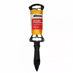 Шнур для строительных работ Derzhi, на катушке, 50 м, 8518-050