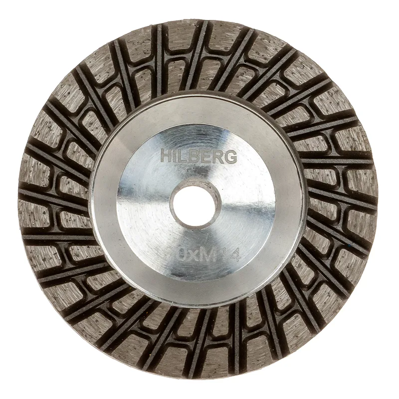 Чашка алмазная для плитки и камня 100хM14 Hilberg Stone HSC342