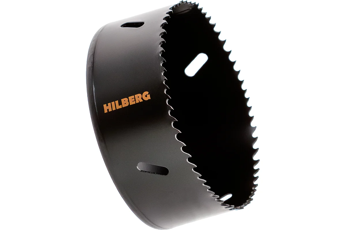 Коронка биметаллическая по металлу Hilberg 110мм, крупный зуб, Bi-Metal Cobalt 8% (М42) CML110 — изображение 5